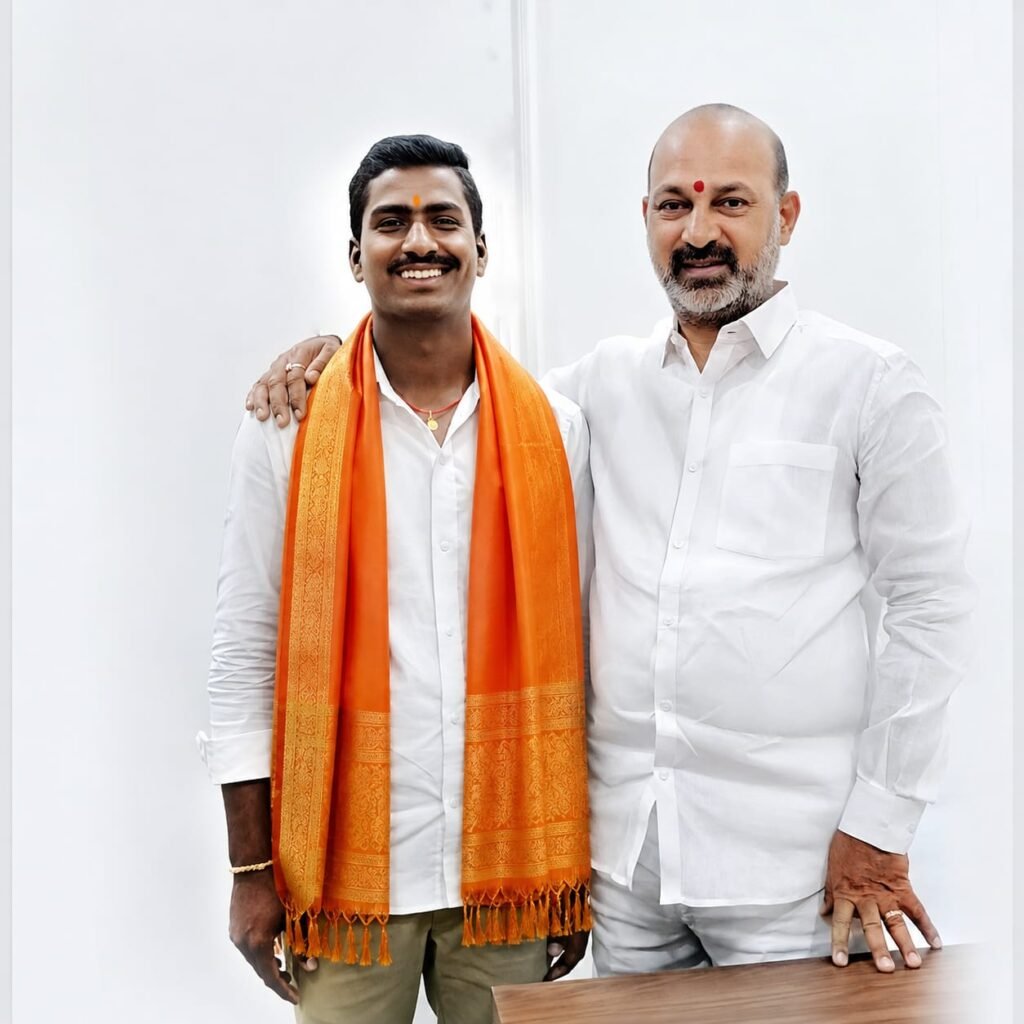 బిజెవైఎం జిల్లా సెంట్రల్ గవర్నమెంట్ స్కీమ్స్ కన్వీనర్‌గా దికొండ సునీల్ నియామకం